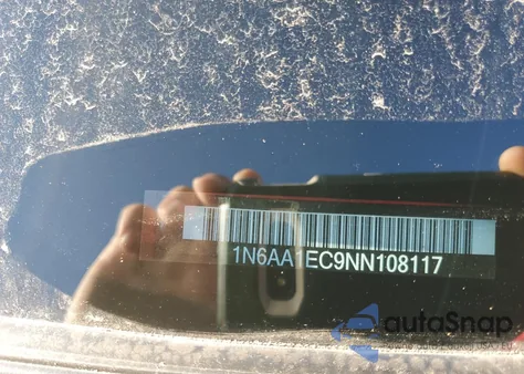 2022 Nissan Titan S из США, поврежденный, VIN 1N6AA1EC9NN108117